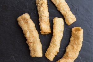 Vegan pork rinds